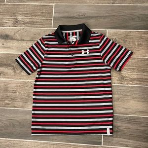 Under armor size youth medium polo shirt